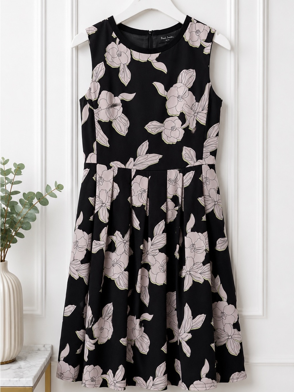 Paul Smith Black Label | Floral Fit & Flare Dress | EU 42 | US 10